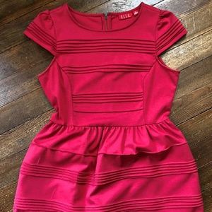 Elle womens pink semi-formal dress size 16